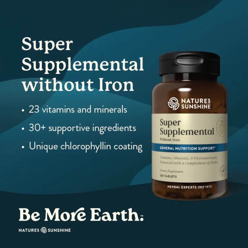 Super Supplemental Vitamin & Mineral (without Iron) - Image 3
