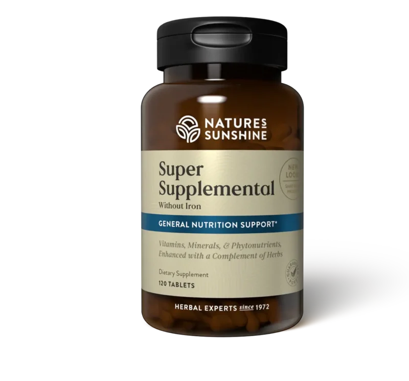 Super Supplemental Vitamin & Mineral (without Iron)