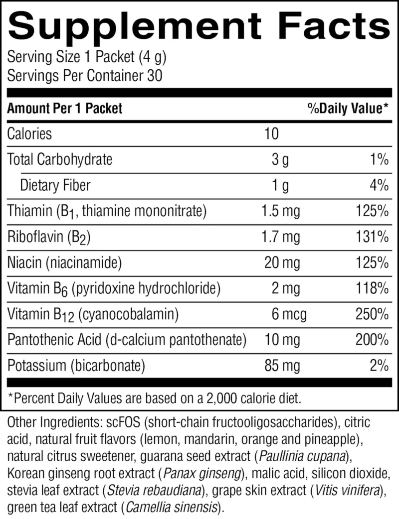 Solstic Energy - Natural Power Boost Drink Mix - Image 2